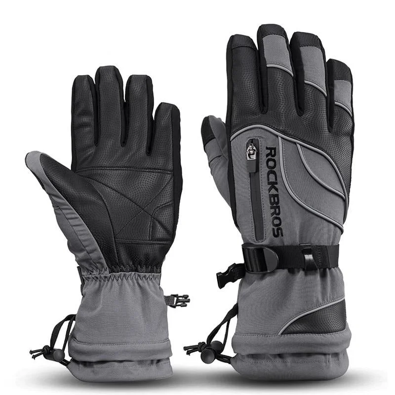 -40 Degree Winter Cycling Gloves Thermal Waterproof Windproof MTB Bike Gloves