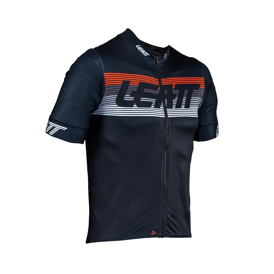 Leatt Endurance 6.0 Short Sleeve MTB Jersey - Black - 2024