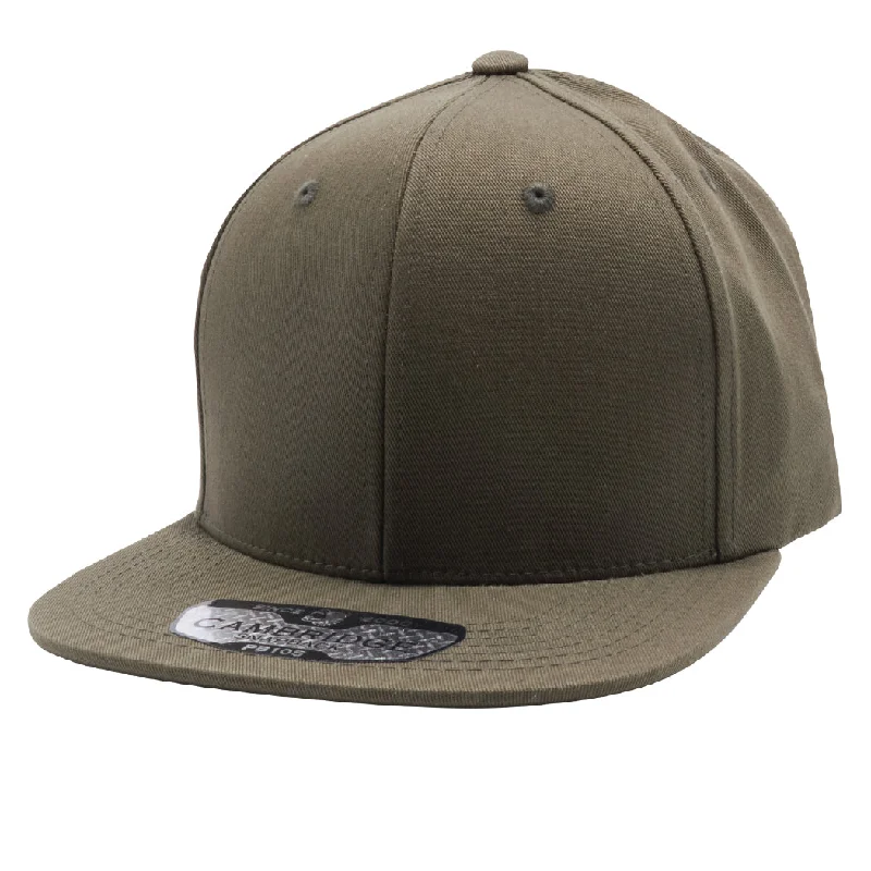 PB105 [OLIVE] COTTON SNAPBACK HATS