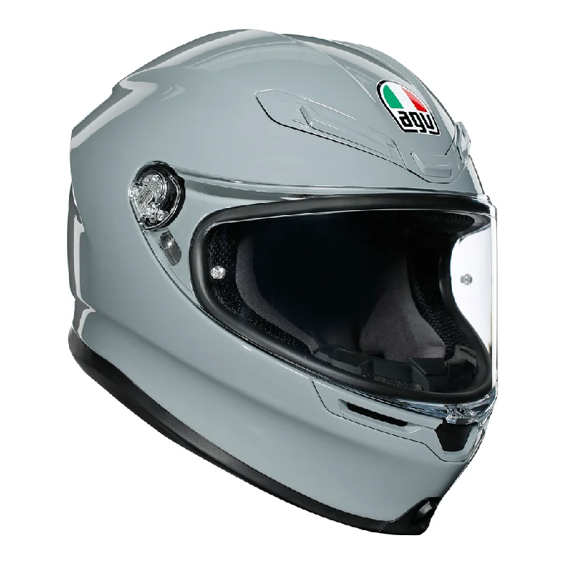 AGV K6 "Solid" Full Face Helmet - Grey