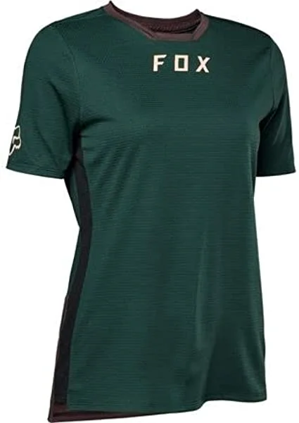 Fox Racing Defend Short Sleeve MTB Jersey - Womens - Emerald