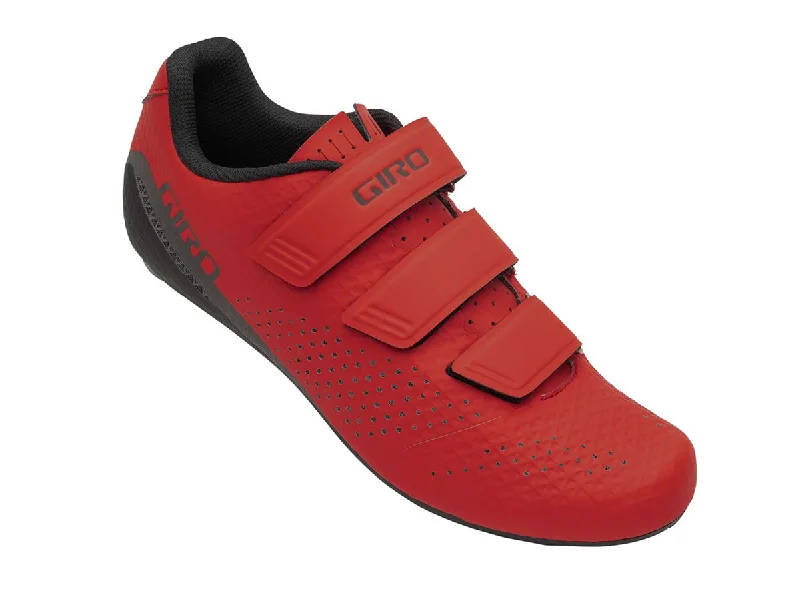 Giro Stylus Road Shoe - Bright Red - 2024