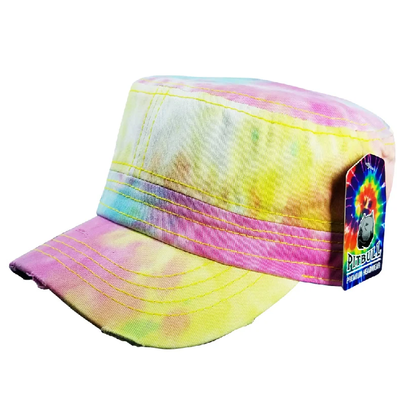 PB254T [MULTI] PLAIN TIE DYE CASTRO CAP