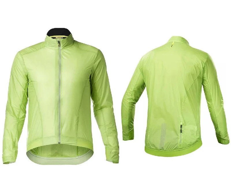 Mavic Essential Wind Cycling Jacket - Lime Green