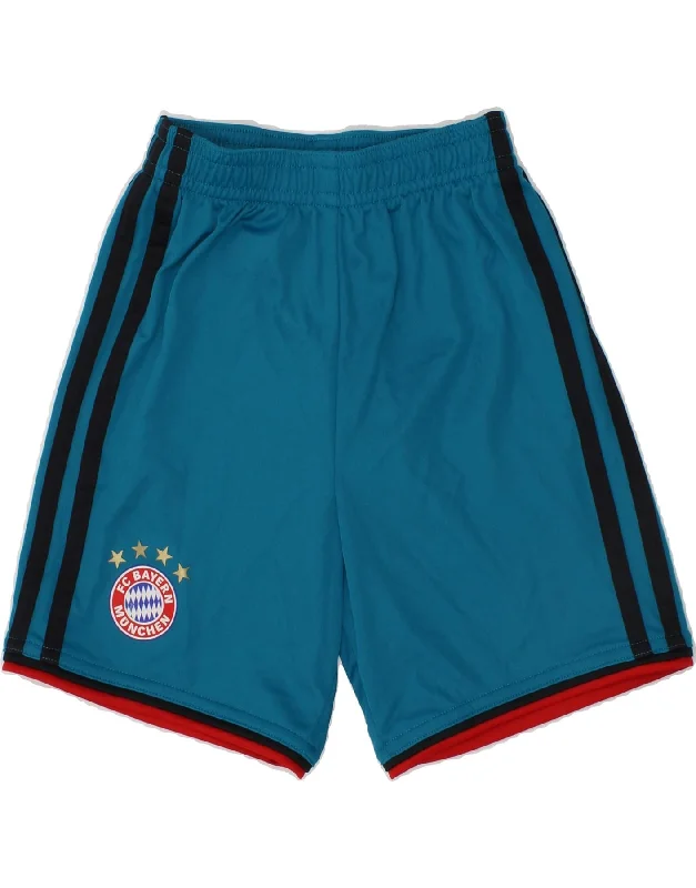 ADIDAS Baby Boys FC Bayern Munchen Graphic Sport Shorts 18-24 Months Blue