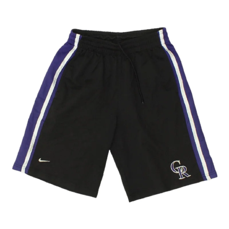 Colorado Rockies Nike Boys Black Shorts | MLB Kids Baseball Sportswear VTG