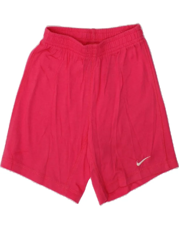 NIKE Baby Girls Sport Shorts 18-24 Months Pink Cotton